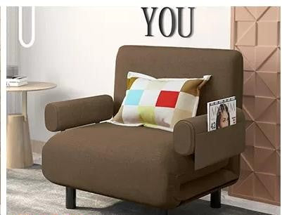 Stylish Multi-Color Cotton-Linen Sofa - Gray, Blue, Orange, Light Brown, Beige fyj-1250