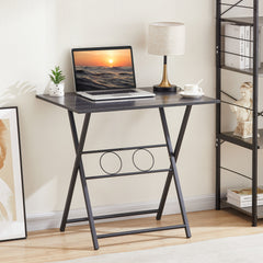 Foldable Desk for Small Spaces, No Assembly Required