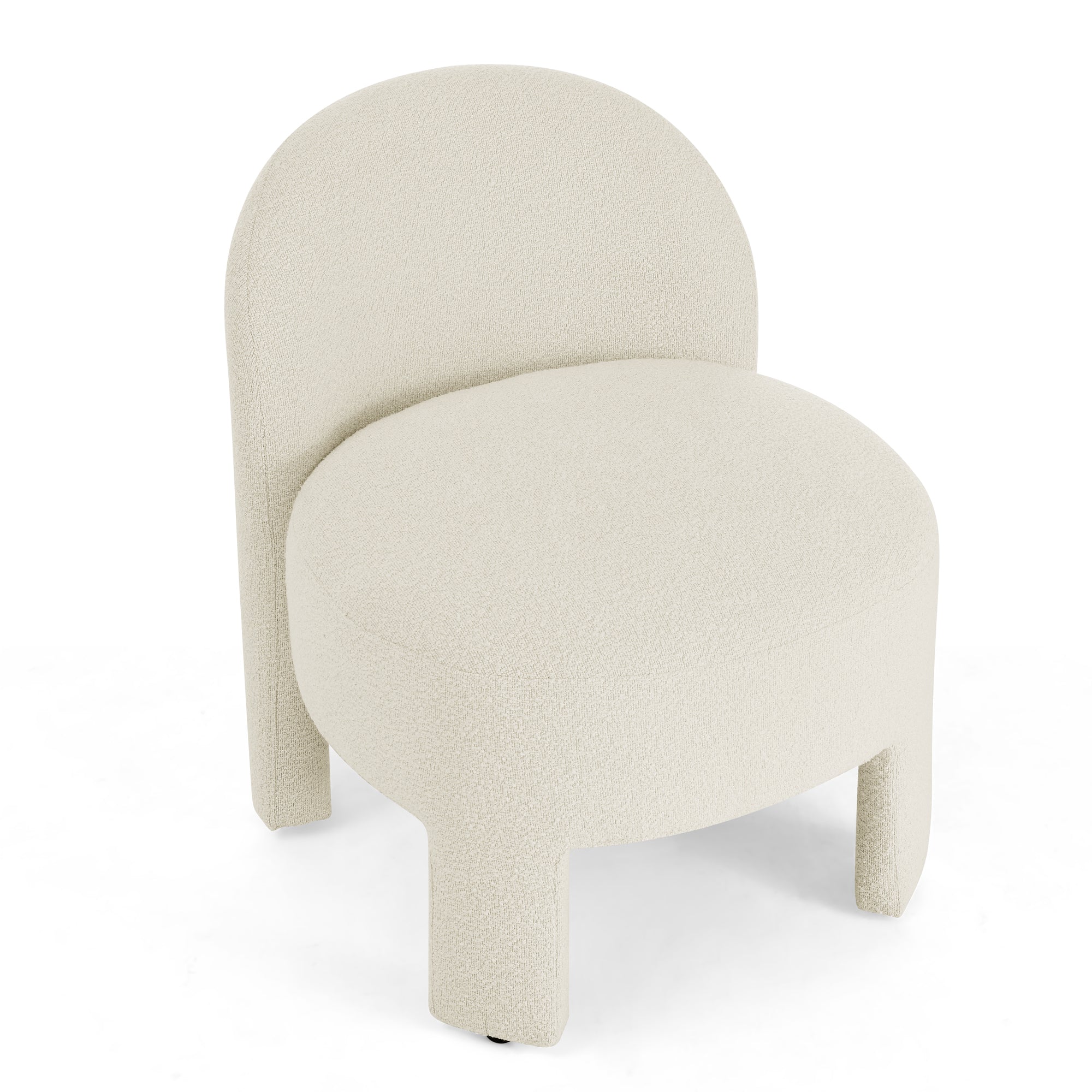 Hoop gauze lounge chair with sof cushion and backrest, need to be assembled, suitable for living room'bedroomldining room---BEIGE(24.5"28.75"28.75")