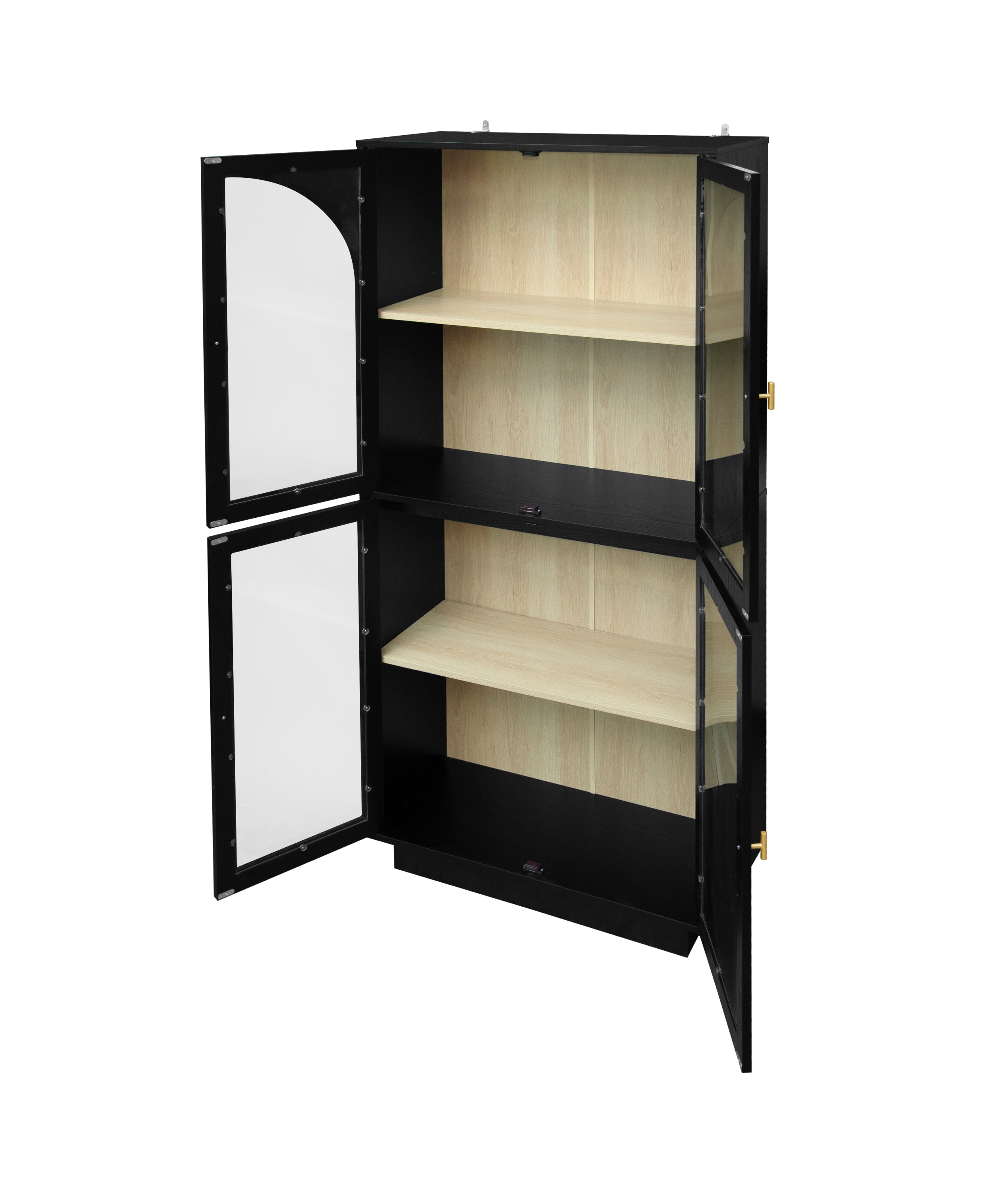 Storage Cabinet with Acrylic Door for Living Room, Dining Room, Study