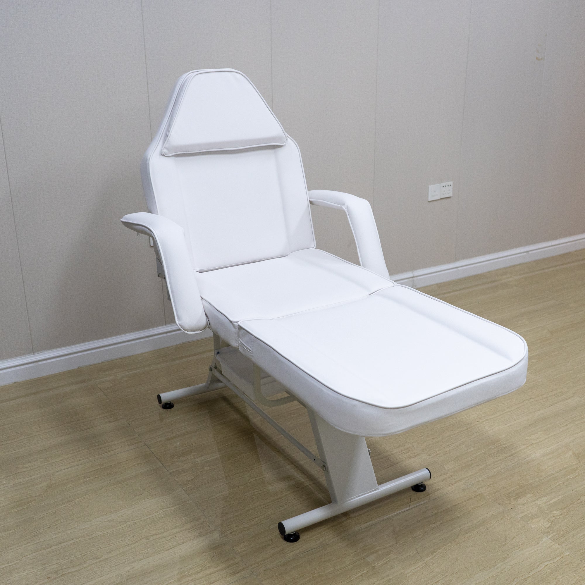 Facial Beds for Esthetician Adjustable 3-Section Lash, 72 Inches Facial Spa Chair, White