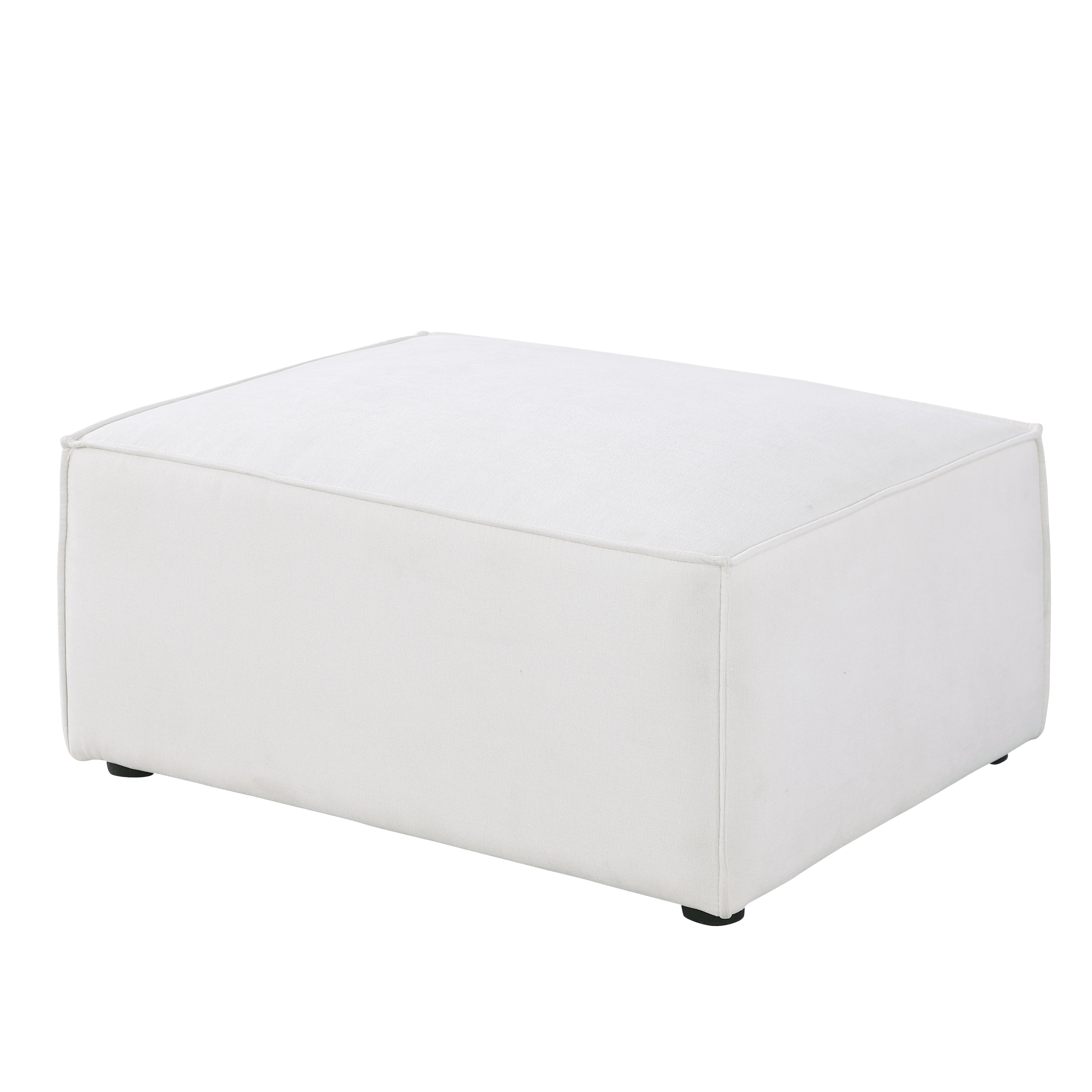 Ottoman Beige with Storage