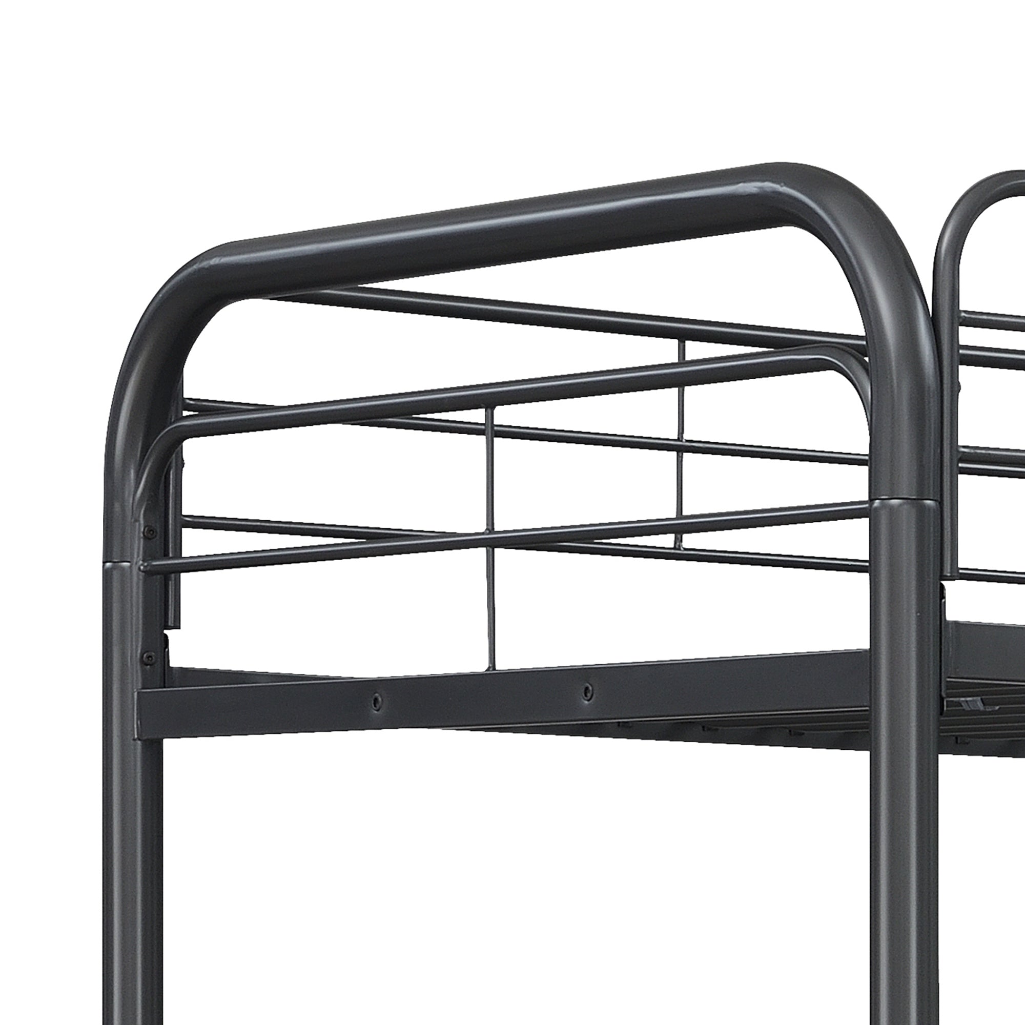 Furniture   Triple Bunk Bed, Twin/Twin/Twin, black