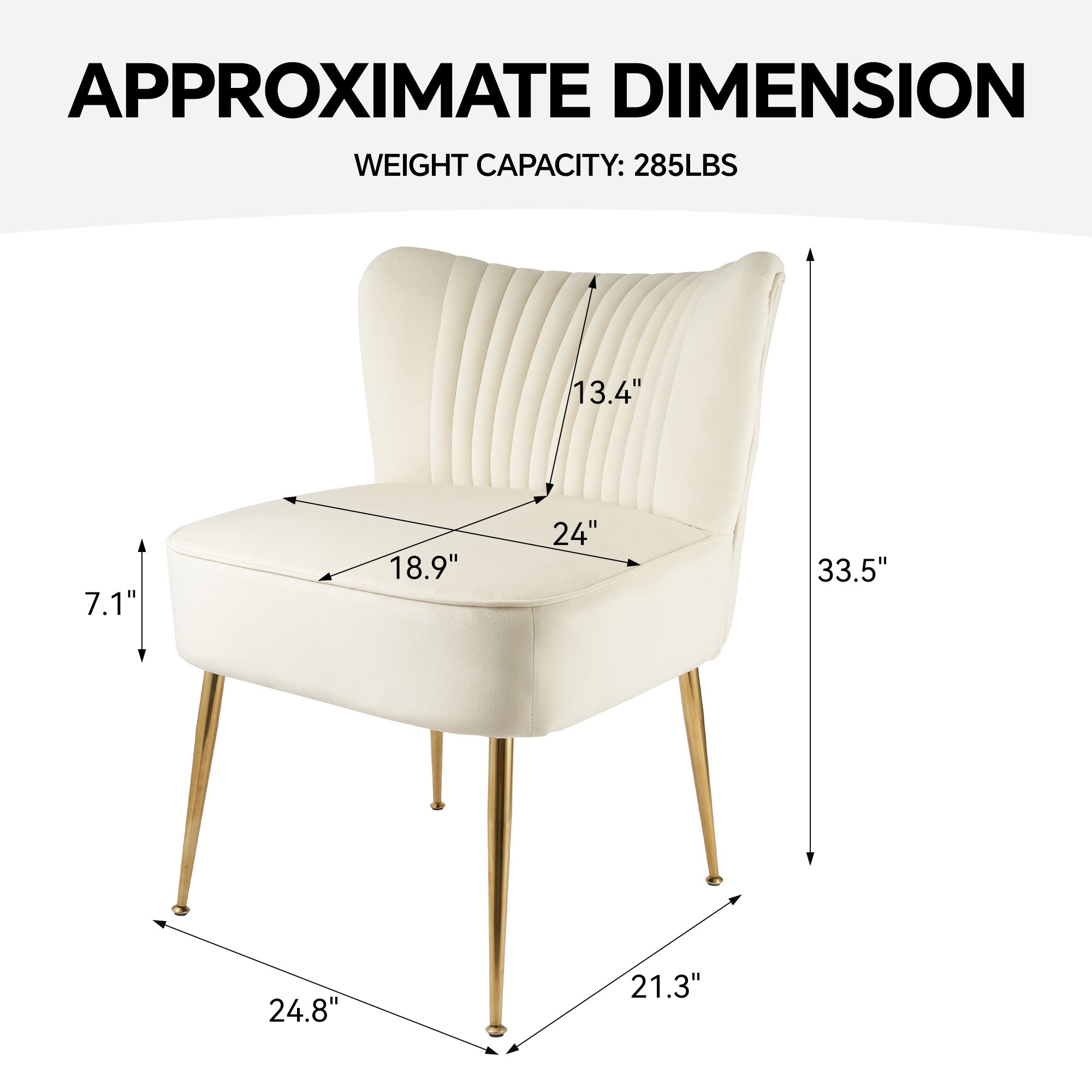 Floral print Sofa Chairs with Metal chair legs Relaxation stools for Livingroom FU01033