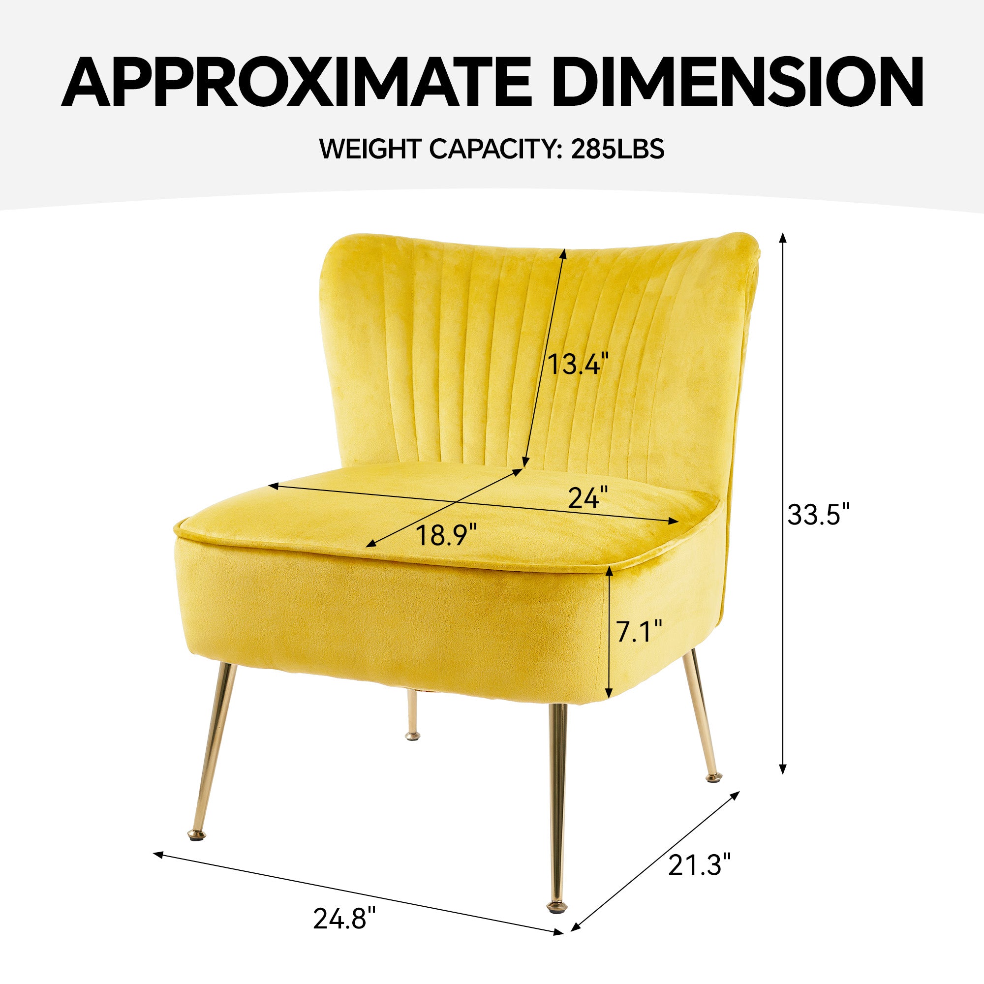 Floral print Sofa Chairs with Metal chair legs Relaxation stools for Livingroom FU01033