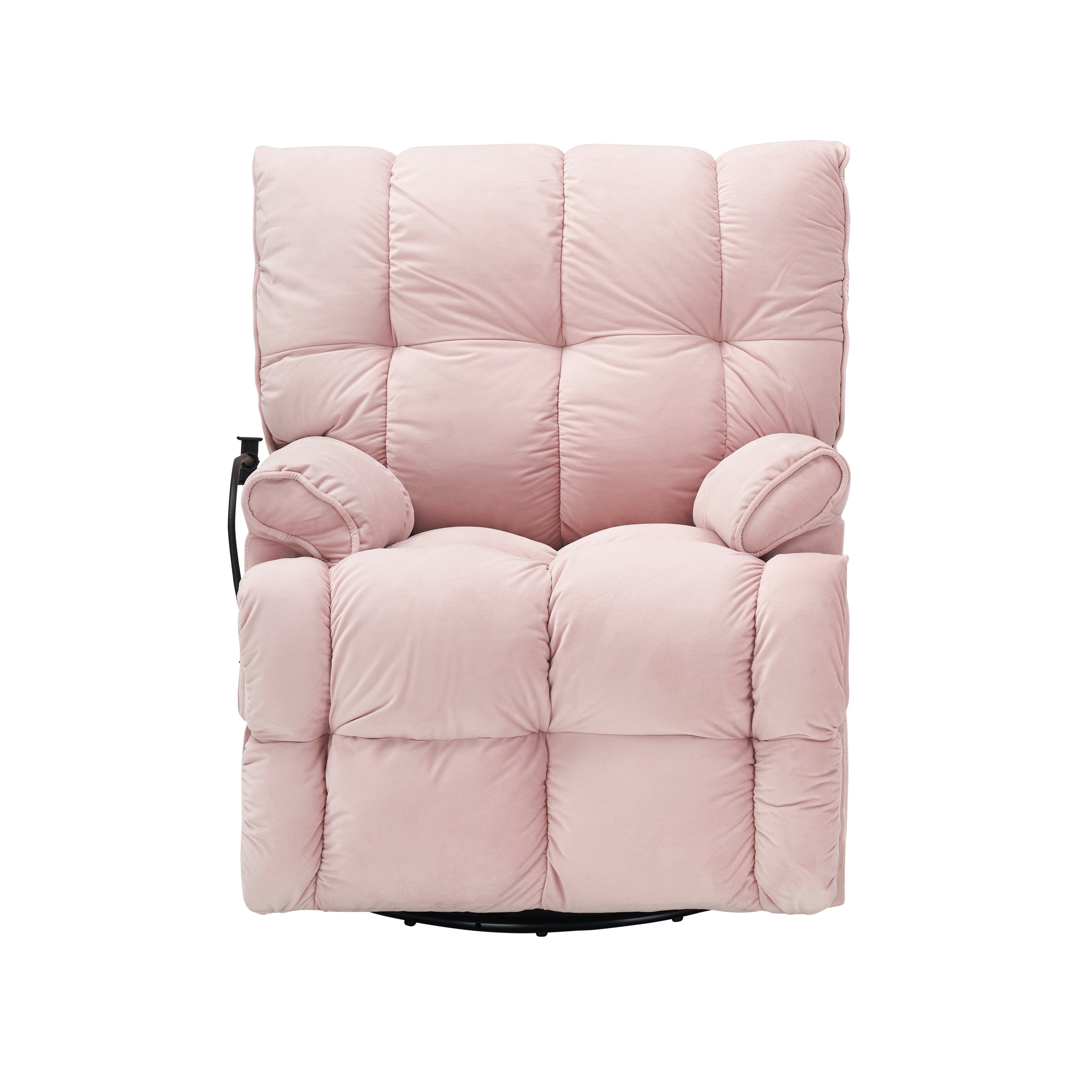 Single chair pink comfortable seat, the seat is soft and comfortable, suitable for small living room space single sofa