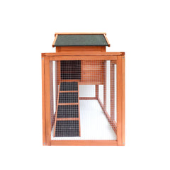 Easily Assembled Wooden Rabbit Hutch & Chicken Coop for Pets