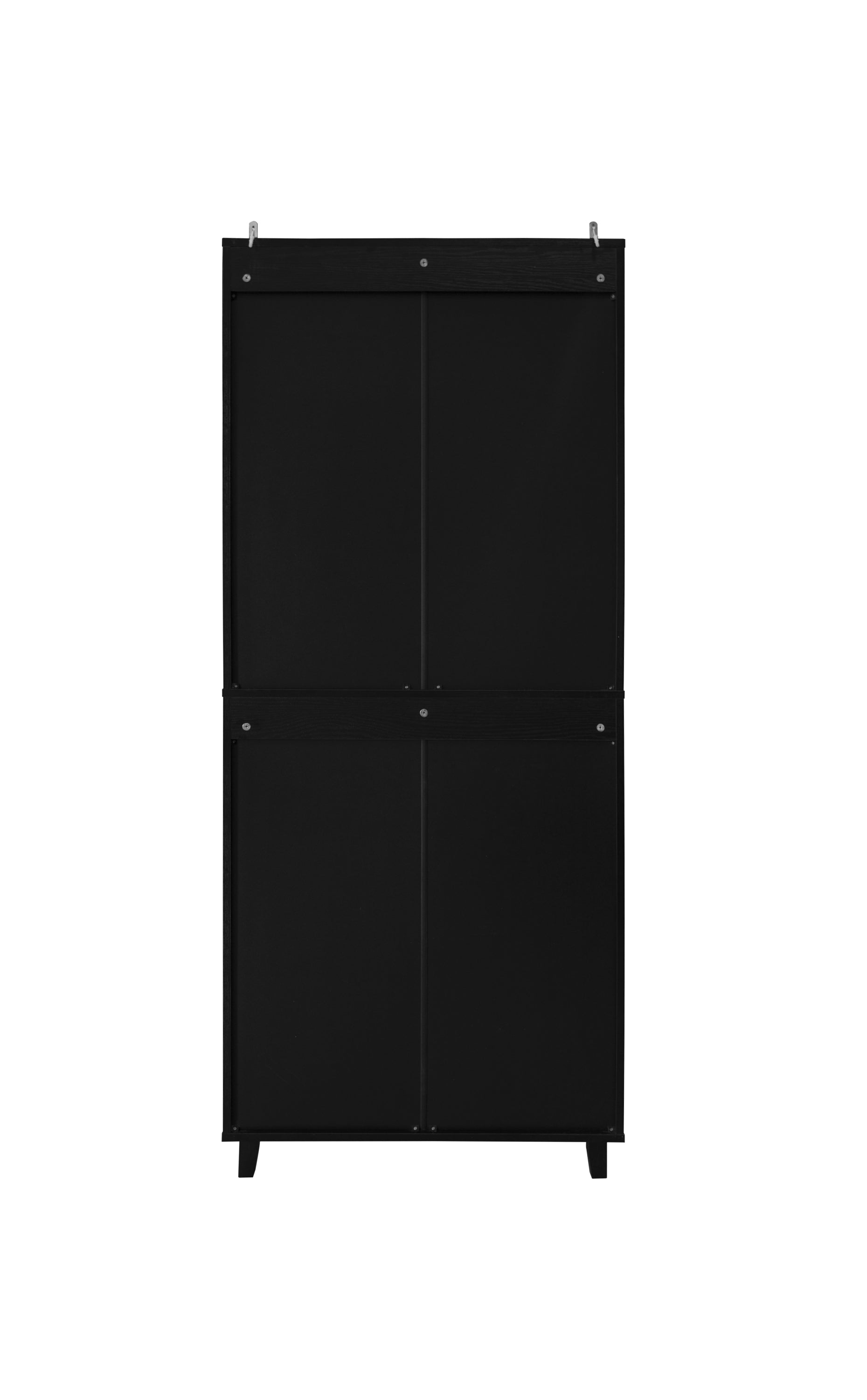 4 Door Cabinet, with 4 Adjustable Inner Shelves, Storage Cabinet