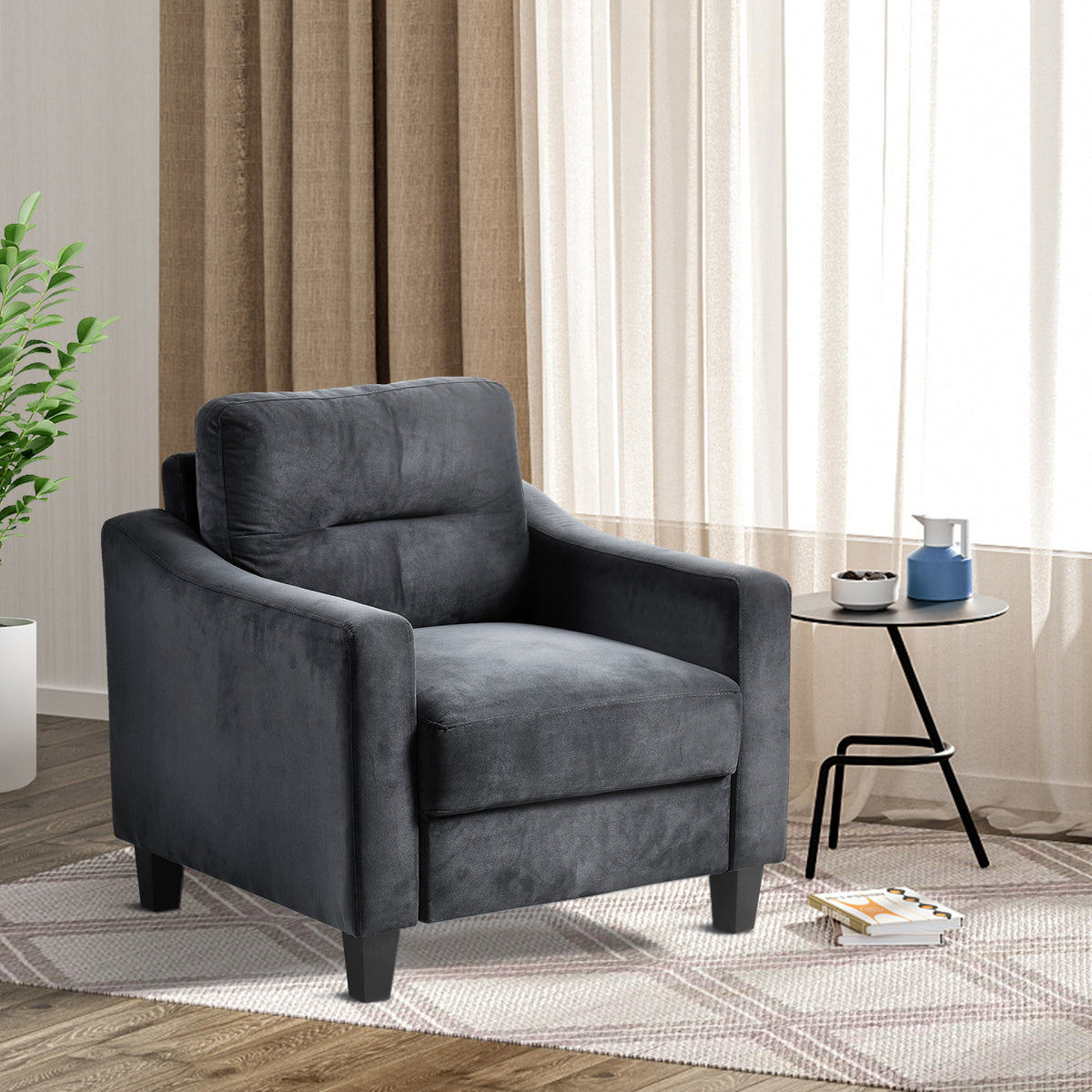 Comfortable Sectional Sofa for Living Room, Bedroom, Office