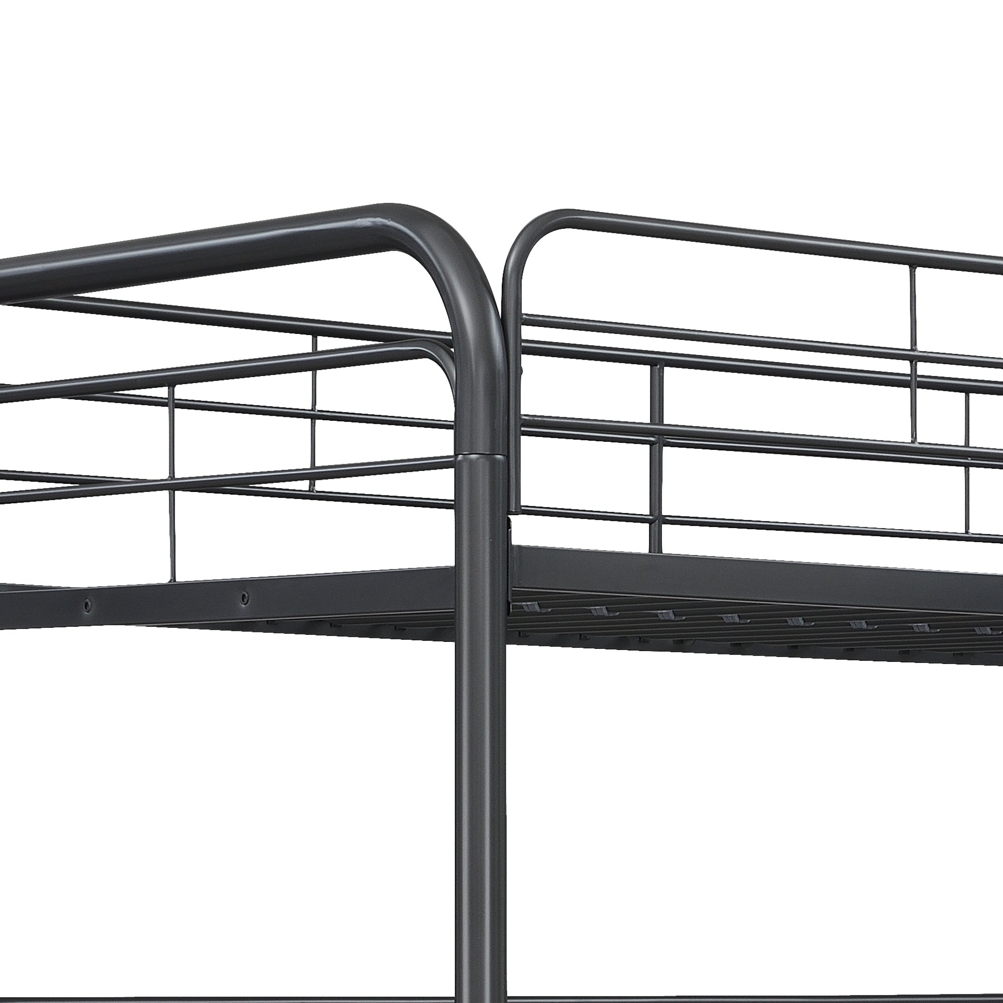 Furniture   Triple Bunk Bed, Twin/Twin/Twin, black