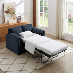 Chenille Sofa Bed - Modern Convertible Couch with Plush Comfort and Durable Design for Living Room and Bedroom