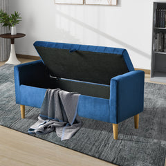 48'' Storage Ottoman Bench for Entryway, Bedroom, Living Room