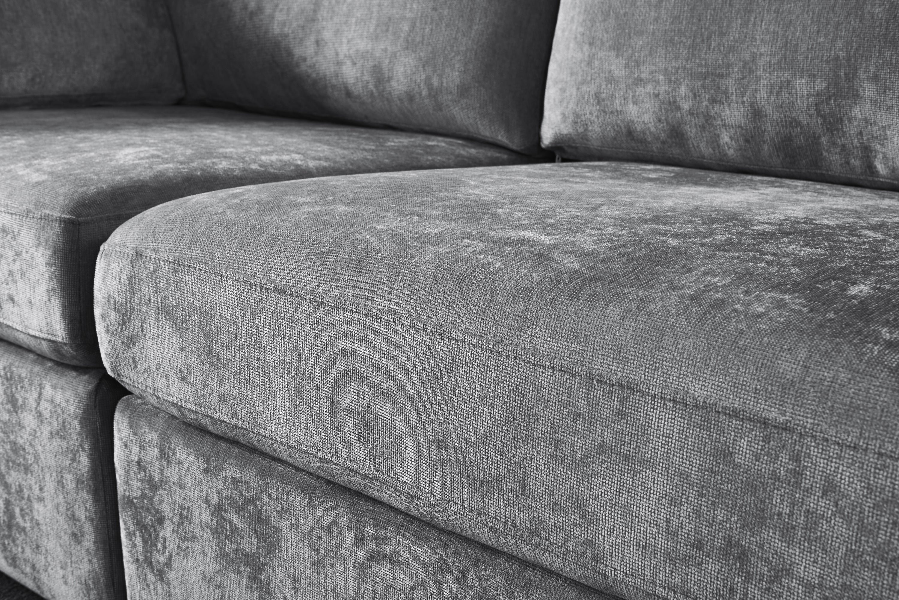 modular GREY  sofa  fabric,  simple and grand, the seat and back is very soft. this is also a KNOCK DOWN sofa