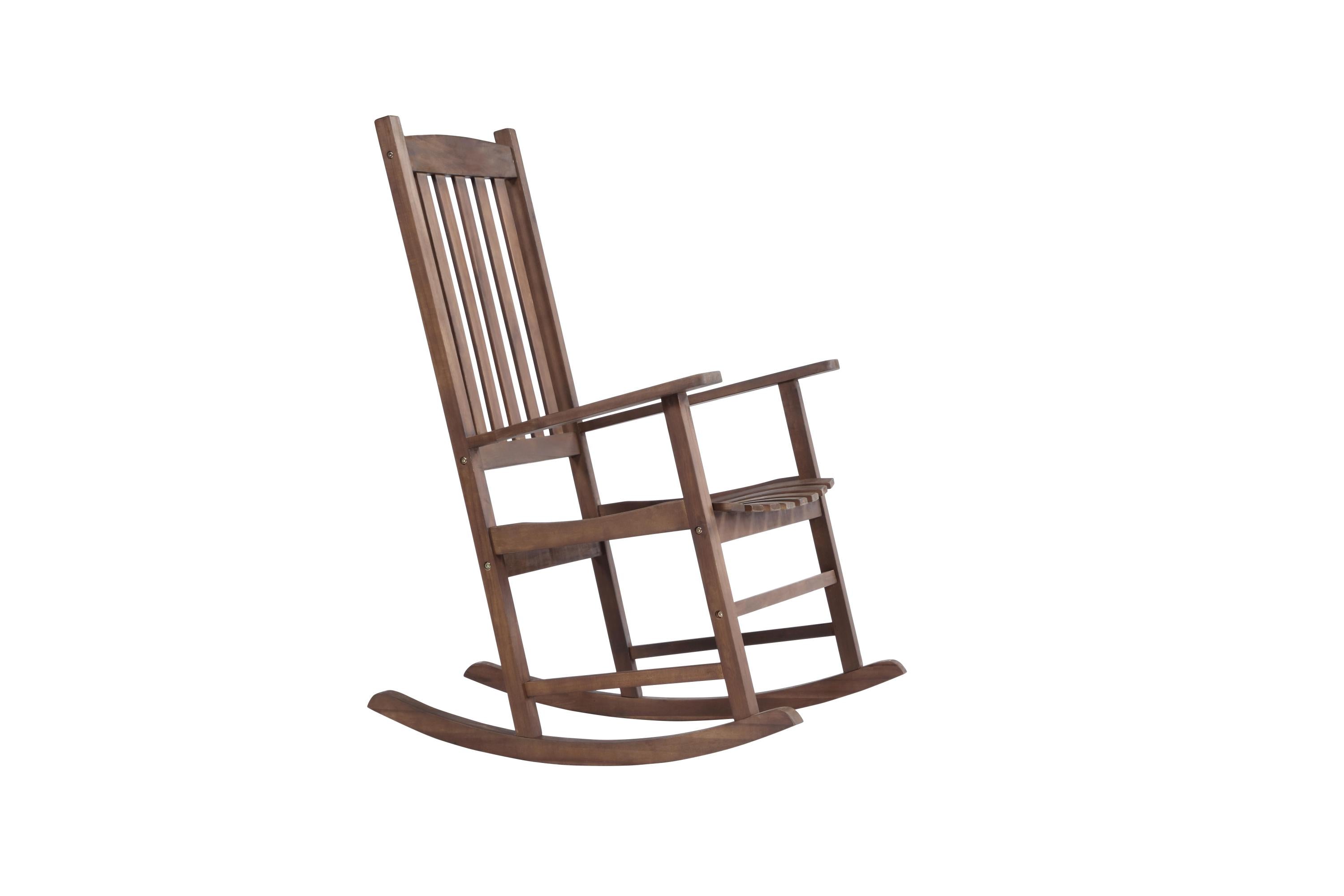 Outdoor Rocking Chair Patio Rocker Brown