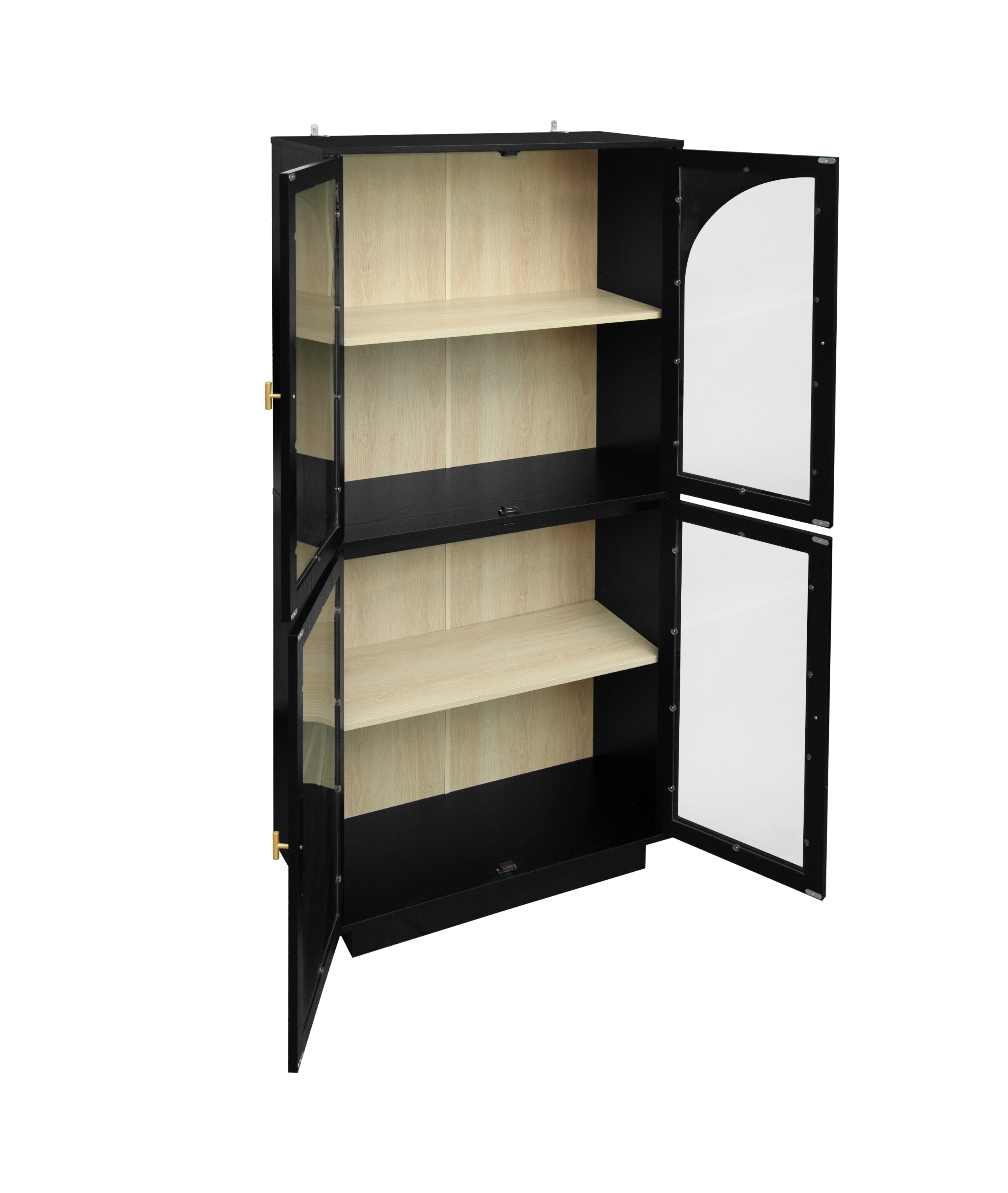 Storage Cabinet with Acrylic Door for Living Room, Dining Room, Study