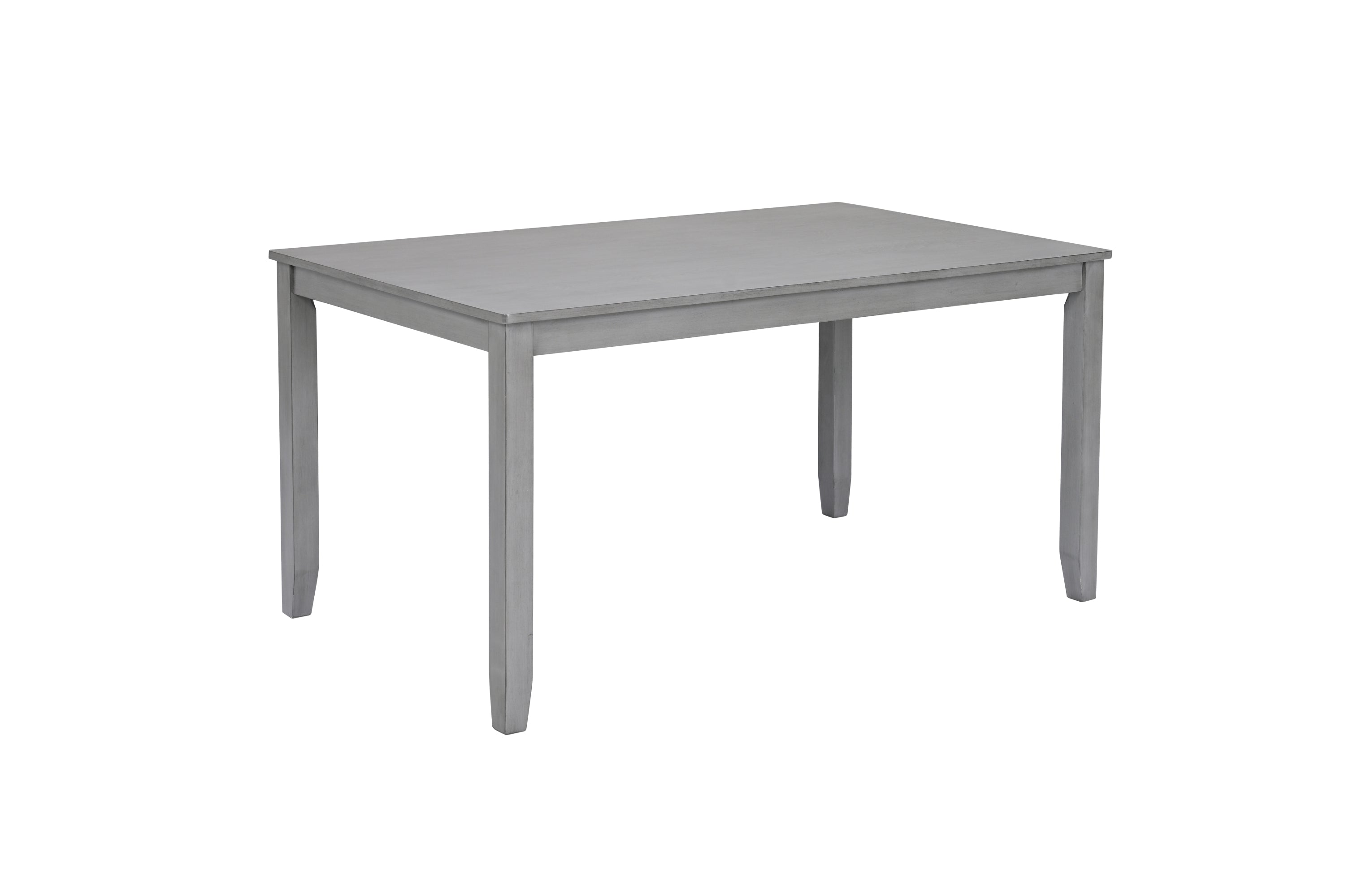 Wooden Dining Rectangular Table, Kitchen Table for Small Space, 4 Person Dining Table, Gray
ONLY THE TABLE