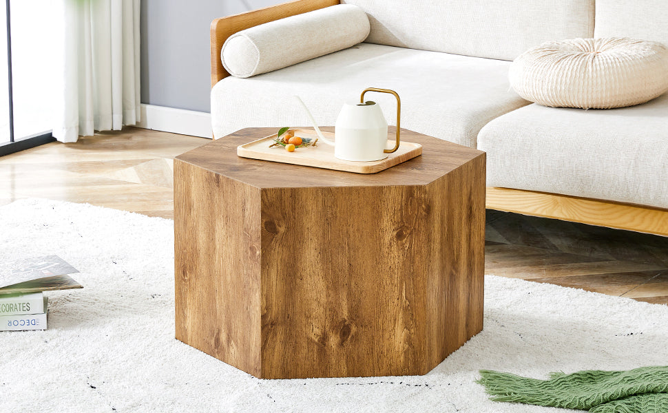 Modern MDF coffee table, with complex texture patterns, style and texture coffee table to redefine your interior decoration and enhance your living space, stylish and durable design