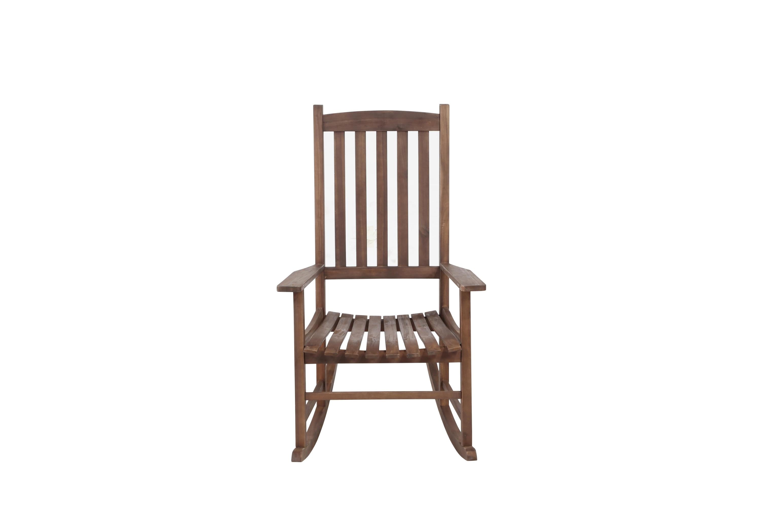 Outdoor Rocking Chair Patio Rocker Brown