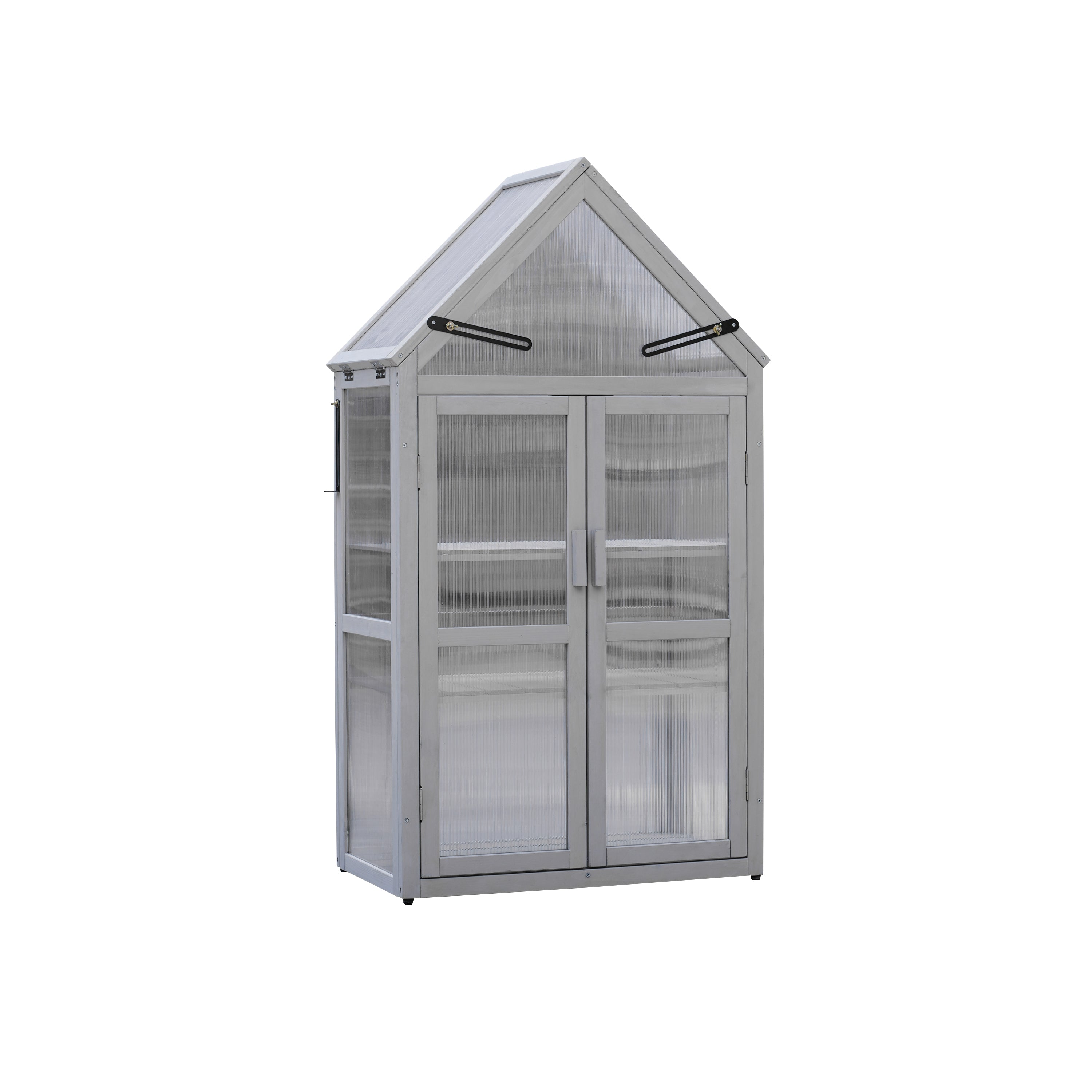 Mini Greenhouse Kit, Tiered Plant Stand for Indoor & Outdoor Use