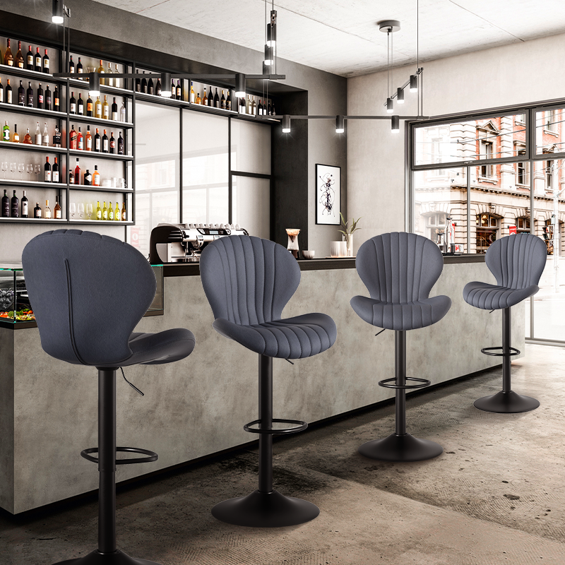 Furnifort Elegant Adjustable Bar Chair - detail view