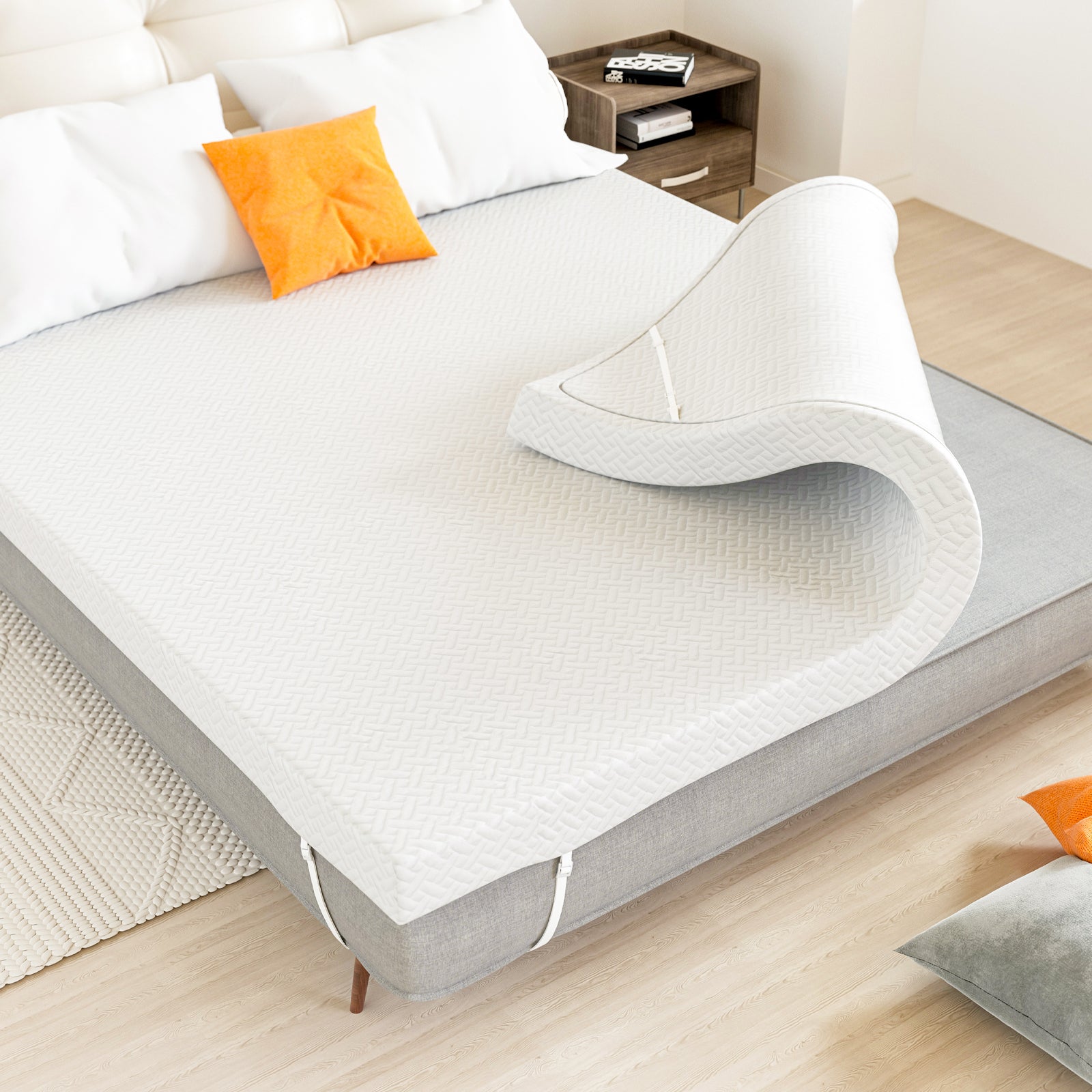 Luxurious Comfort Bamboo Fabric Mattress - Exceptional Quality for Restful Sleep HT0200