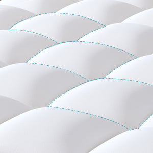 Mattress 2 - Luxurious Bamboo Fabric, Breathable and Skin-Friendly for Ultimate Comfort HT0300