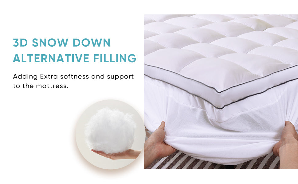 Mattress 2 - Luxurious Bamboo Fabric, Breathable and Skin-Friendly for Ultimate Comfort HT0300