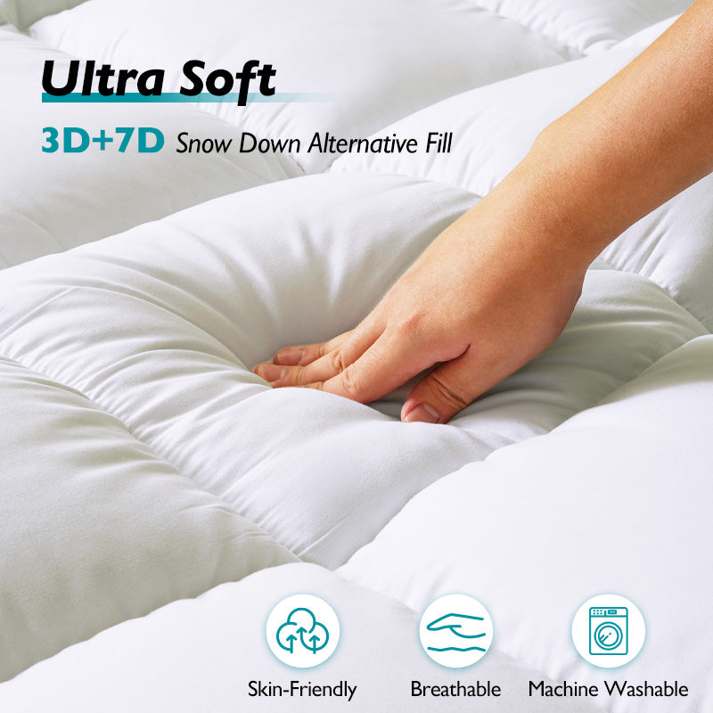 Mattress 2 - Luxurious Bamboo Fabric, Breathable and Skin-Friendly for Ultimate Comfort HT0300