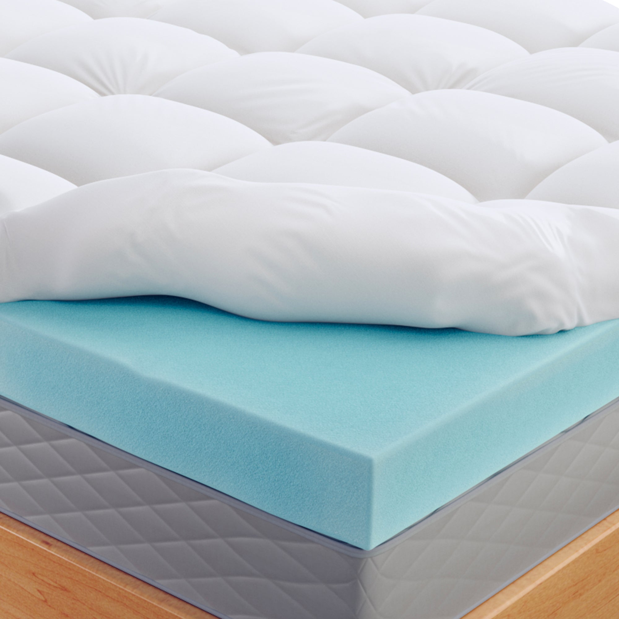 Mattress 2 - Luxurious Bamboo Fabric, Breathable and Skin-Friendly for Ultimate Comfort HT0300