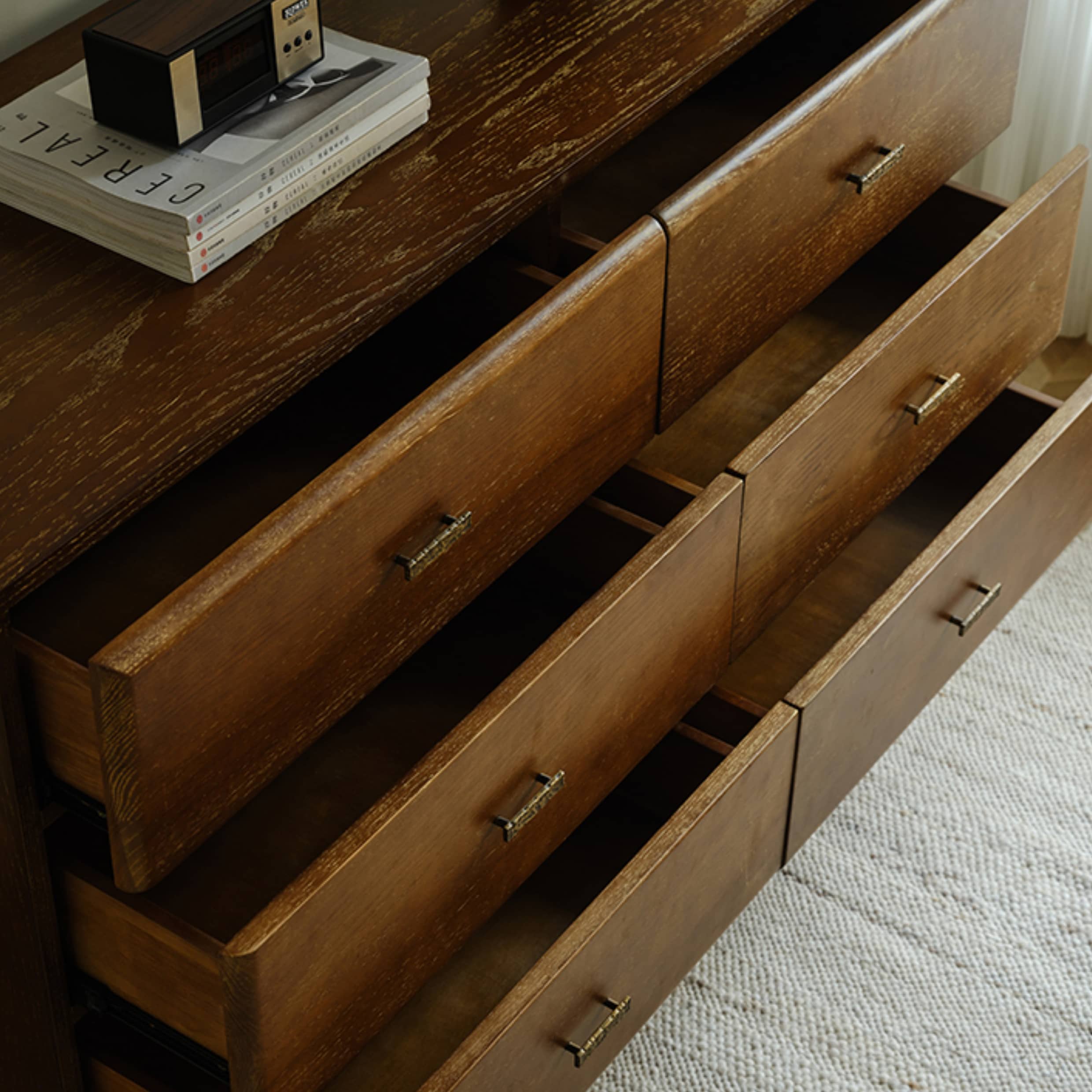 Stunning Red Oak Cabinet Stunning Red Oak Cabinet