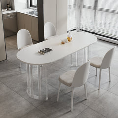 Sleek Sintered Stone Acrylic Table – Modern Elegance for Your Home fjx-2649