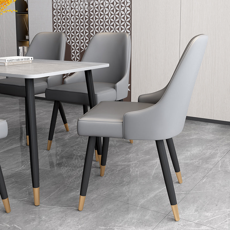 Minimalistic Ash Wood Dining Chair with Faux Leather Upholstery - Modern Elegance for Diningroom jh-chair-a（xp）