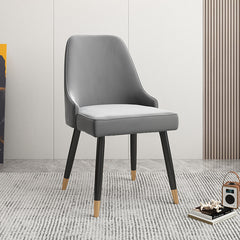 Minimalistic Ash Wood Dining Chair with Faux Leather Upholstery - Modern Elegance for Diningroom jh-chair-a（xp）