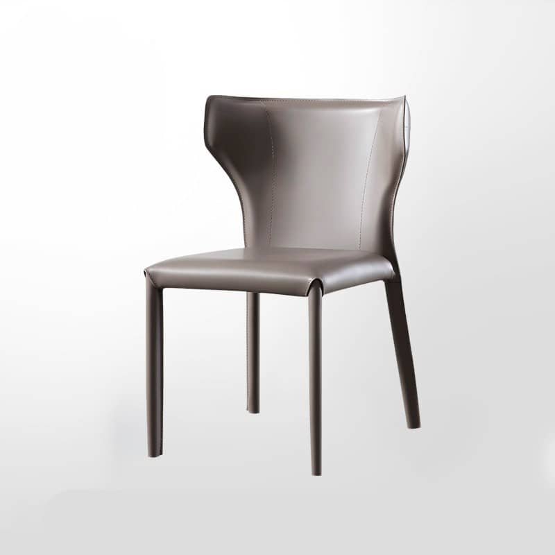 Stylish Carbon Steel Faux Leather Chair - Durable & Comfortable Seating Solution fld-2744