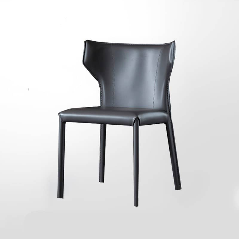 Stylish Carbon Steel Faux Leather Chair - Durable & Comfortable Seating Solution fld-2744