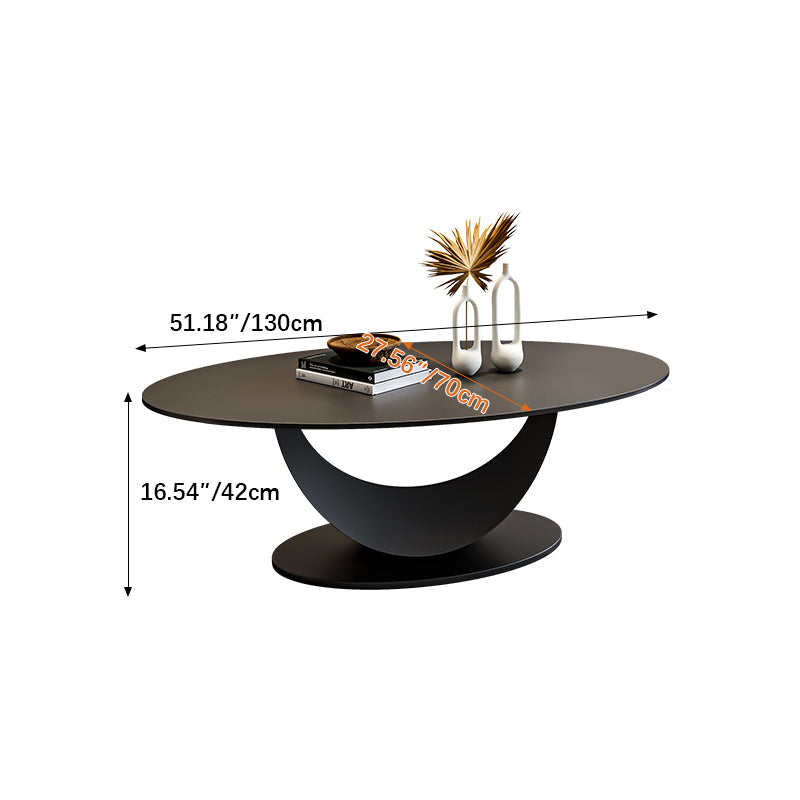 Elegant Sintered Stone Coffee Table - Perfect Addition to Your Modern Home Decor fel-2436