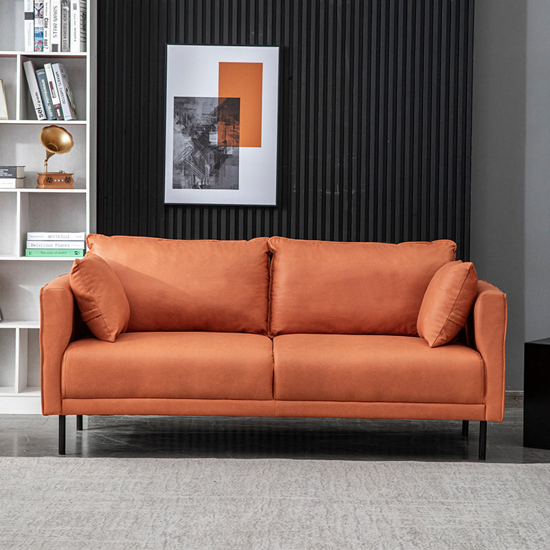 Stylish Multi-Color Fabric Sofas: Orange, Dark Green, Blue, and More - Ultimate Comfort & Elegance! ja-22