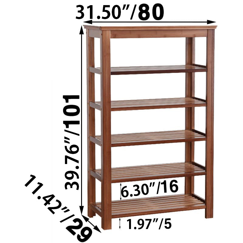 Stylish Bamboo Storage Rack for Elegant Home Organization hsl-95