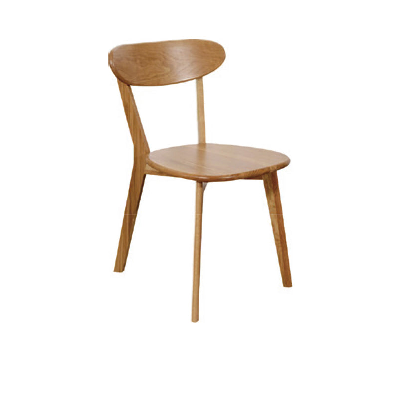 Modern Solid Wood Dining Chair in Faux Leather with Multiple Choice for Diningroom fjnl-1595