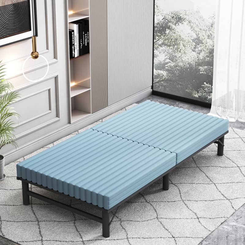 Ultimate Comfort Bed - Stylish Design in Green, Black & Brown with High-Quality Foam and Durable Laminated Wood fcsnm-907