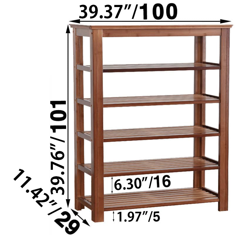 Stylish Bamboo Storage Rack for Elegant Home Organization hsl-95