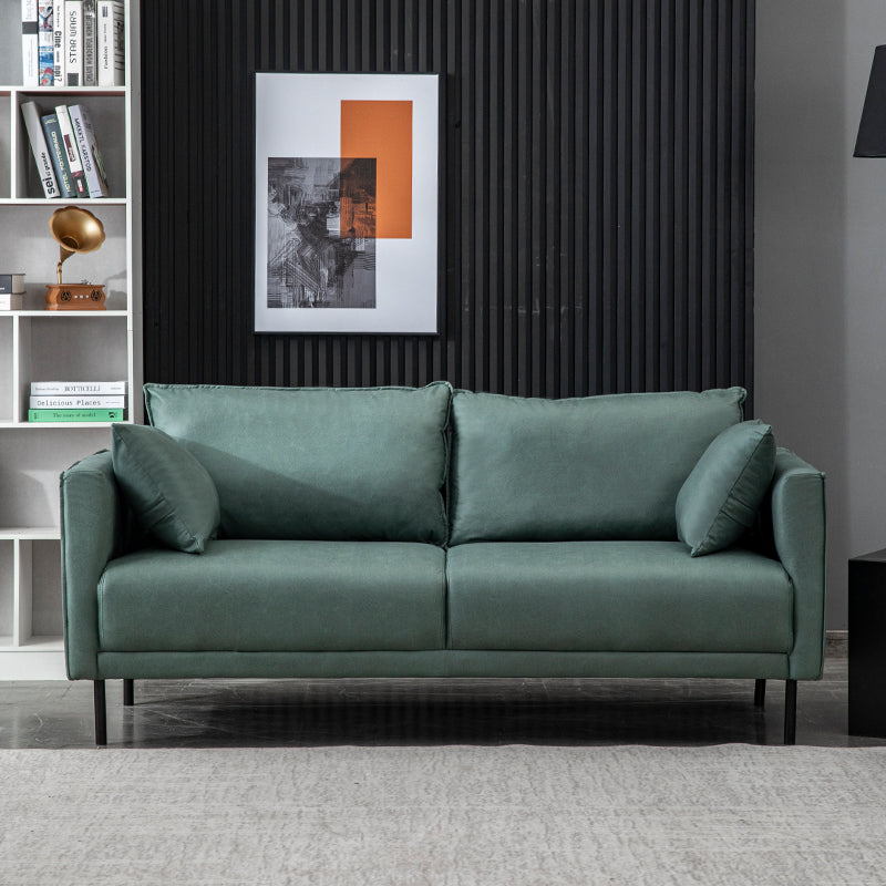 Stylish Multi-Color Fabric Sofas: Orange, Dark Green, Blue, and More - Ultimate Comfort & Elegance! ja-22