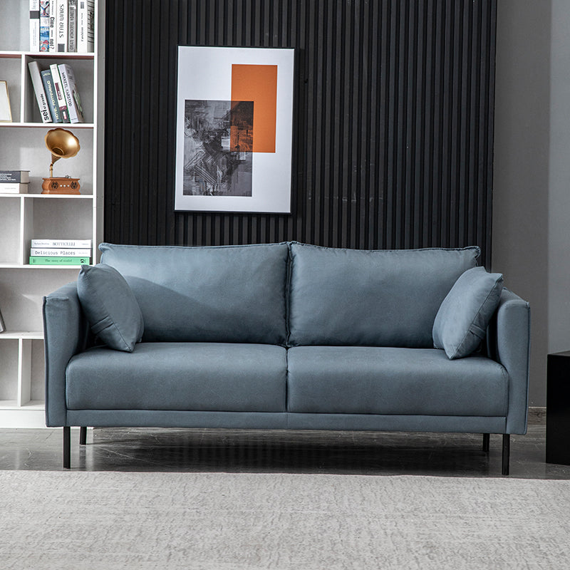 Stylish Multi-Color Fabric Sofas: Orange, Dark Green, Blue, and More - Ultimate Comfort & Elegance! ja-22