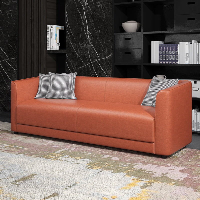 Stylish Multi-Color Modern Sofa: Luxe Light Gray, Orange, Dark Green & Blue in Premium Fabric & Cotton ja-21