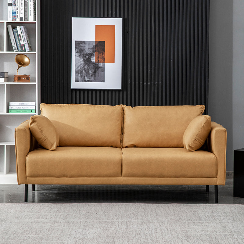 Stylish Multi-Color Fabric Sofas: Orange, Dark Green, Blue, and More - Ultimate Comfort & Elegance! ja-22