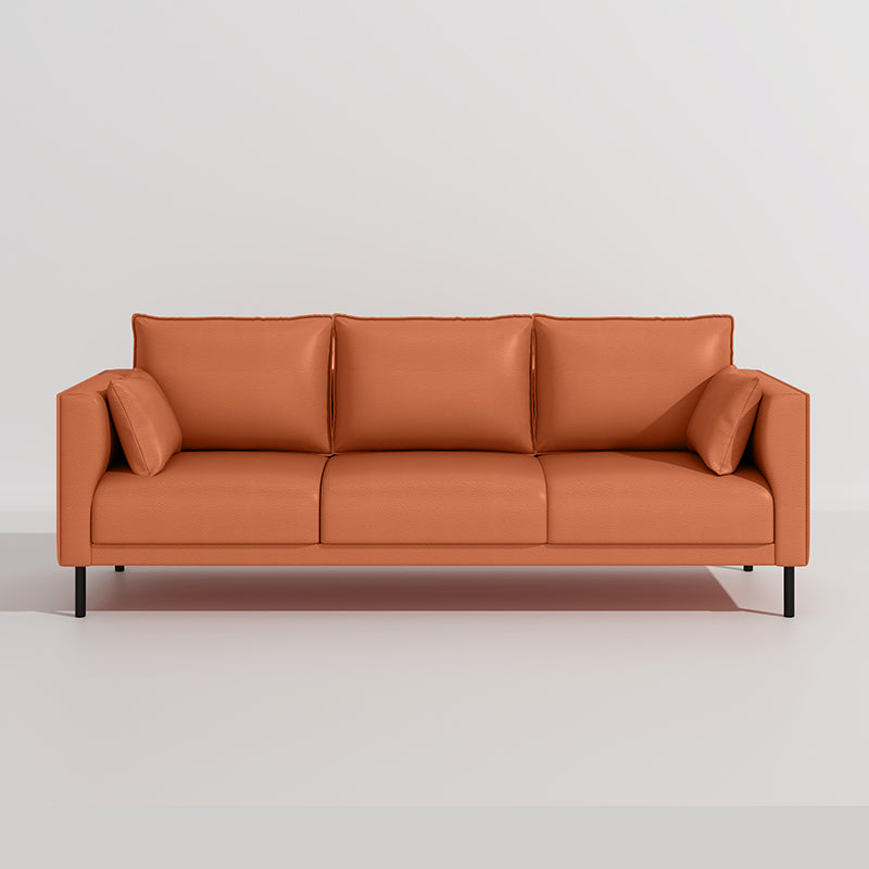 Stylish Multi-Color Fabric Sofas: Orange, Dark Green, Blue, and More - Ultimate Comfort & Elegance! ja-22