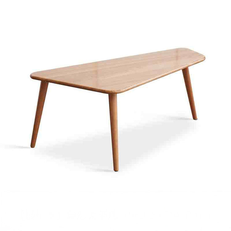 Modern Abstract Cherry Wood Coffee Table -Minimalist Design for Living Room Y15J02