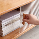 Stunning Cherry Wood TV Stand with Ample Storage - Modern Design for Your Living Room Y17N04