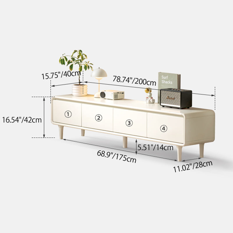 Premium Liriodendron TV Stand - Elegant Media Console for Modern Living Rooms Y211N10(LY)