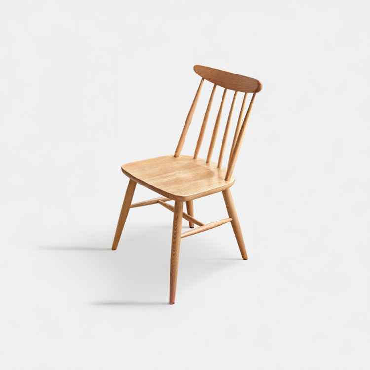 Minimalistic Wooden Dining Chair in Windsor Style - Perfect for Your Dining Room Y28S05